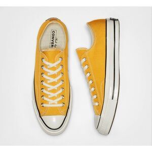 Converse Chuck 70 Vintage Canvas Shoe Low Top Sneaker Sunflower Yellow Women’s 7